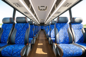 Hesperia Charter Bus Inside