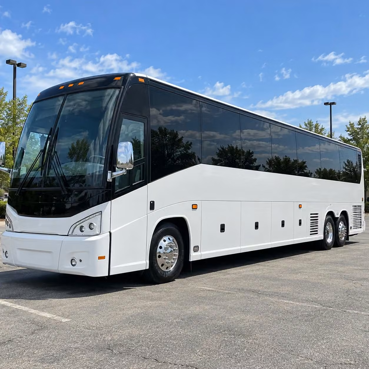charter bus rentals for large hesperia prom groups traveling together