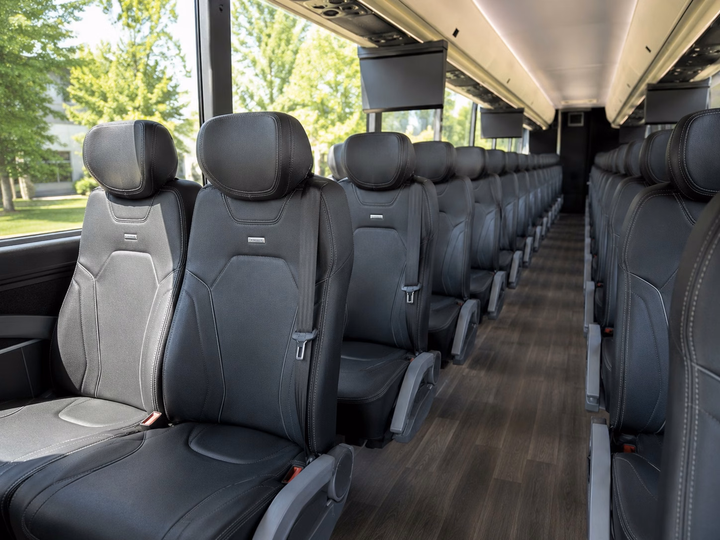 charter buses for large hesperia wedding guest lists