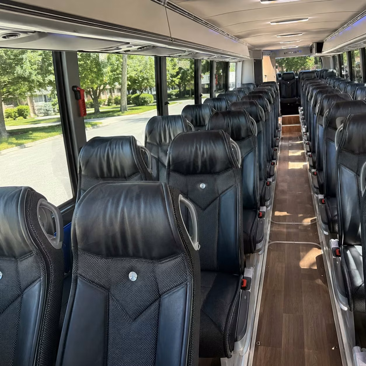 hesperia charter bus interior