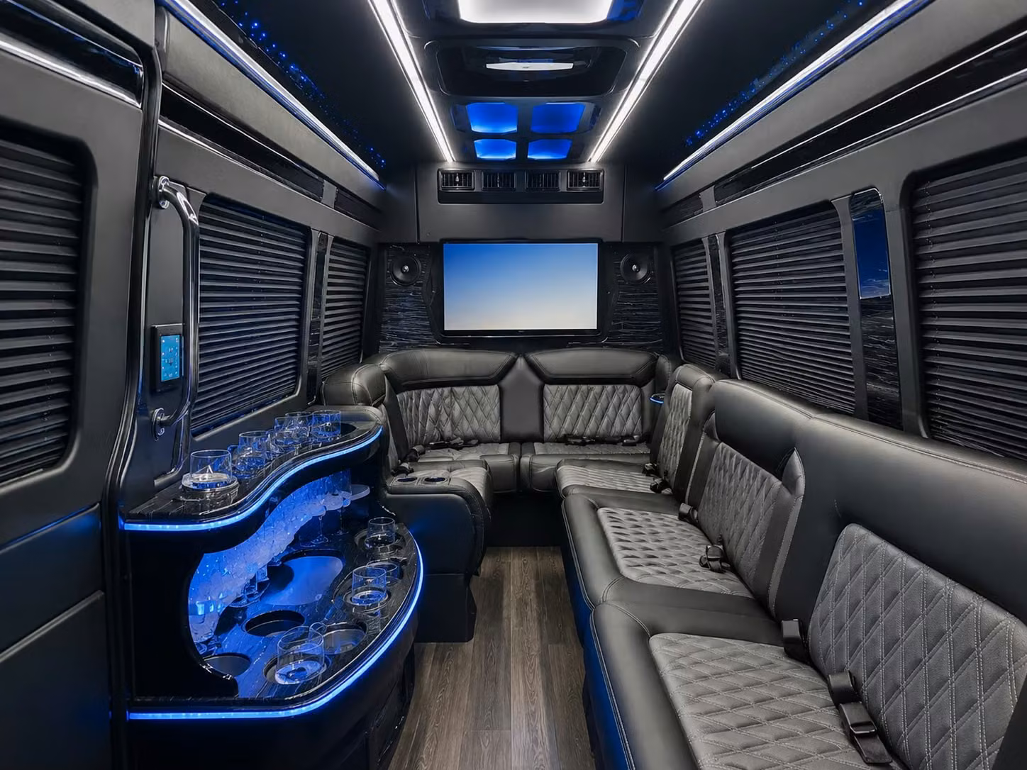 sprinter van rentals in hesperia for prom couples and small friend groups